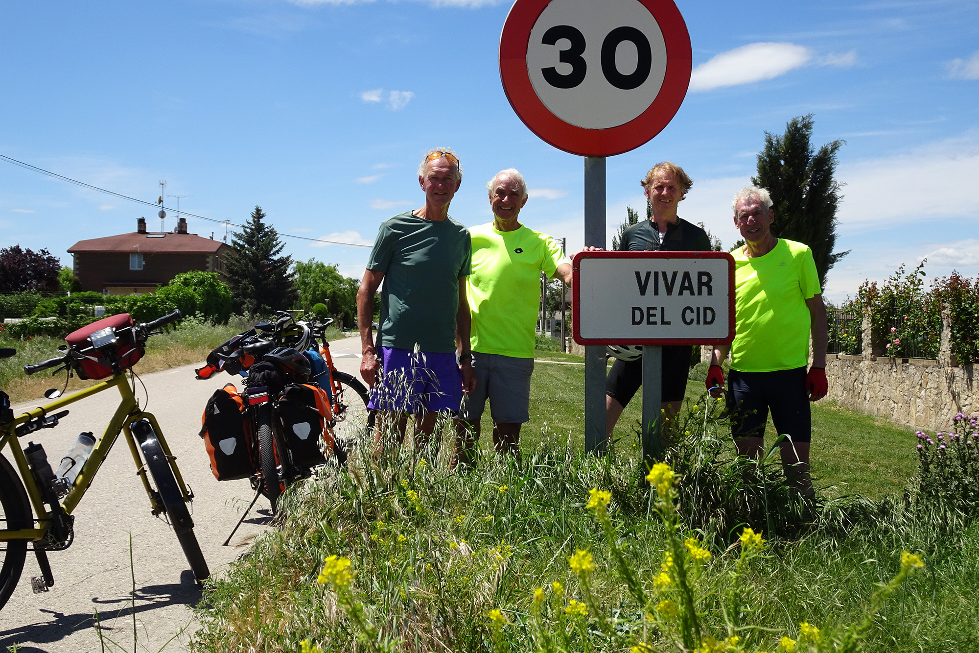 Fietstocht door Vivar Del Cid